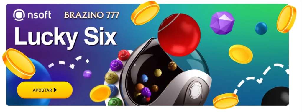 Lucky six en Brazino777 casino Colombia